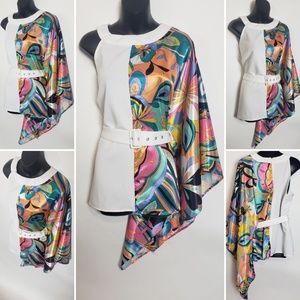 Exaggerated Sleeve Top